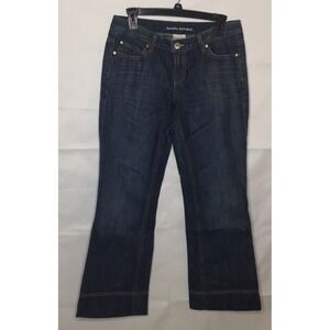 Banana‎ Republic Women's Size 4 Dark Wash Bootcut Jeans Denim Made in Turkey